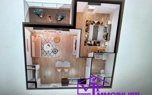 Appartement Sotteville Les Rouen 2 pièce(s) 40.95 m2