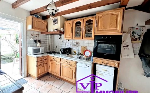 Maison de ville 2 chambres + bureau