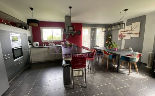 Pavillon récent (2013) de plain-pied 139m² – 76750 MORGNY-LA-POMMERAYE